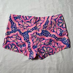 Lilly Pulitzer Womens Shorts Chino 2 Pink Kerrie Short Cant Resist Preppy